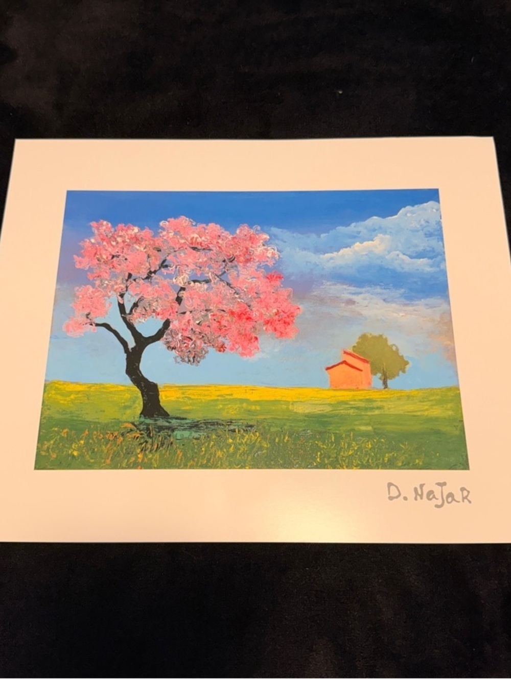 David Najar Rural Home 2021 Lithograph Art Print